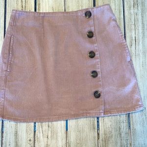 Mauve cotton Chloe and Katie skirt size medium